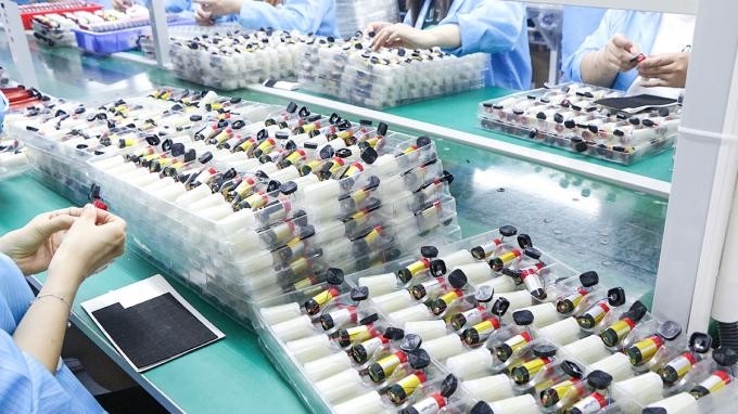 Shenzhen MIWU Industrial company with limited liability lini produksi pabrikan