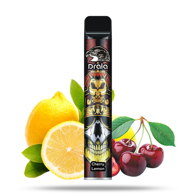 Cotton Cherry Lemon Flavored Disposable Vape Pods Puff Bar 1800 5.5ml