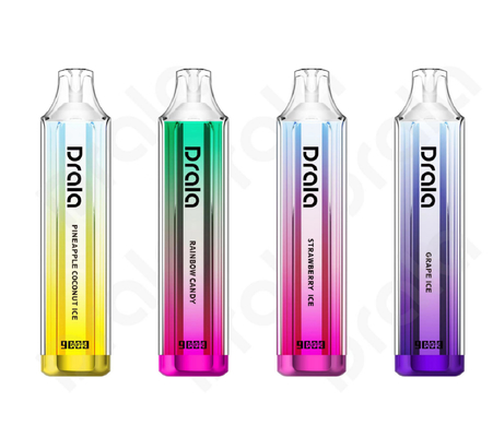 9000 Puffs Disposable Vape Pod 5% Nicotine Mesh Coil Rechargeable Battery