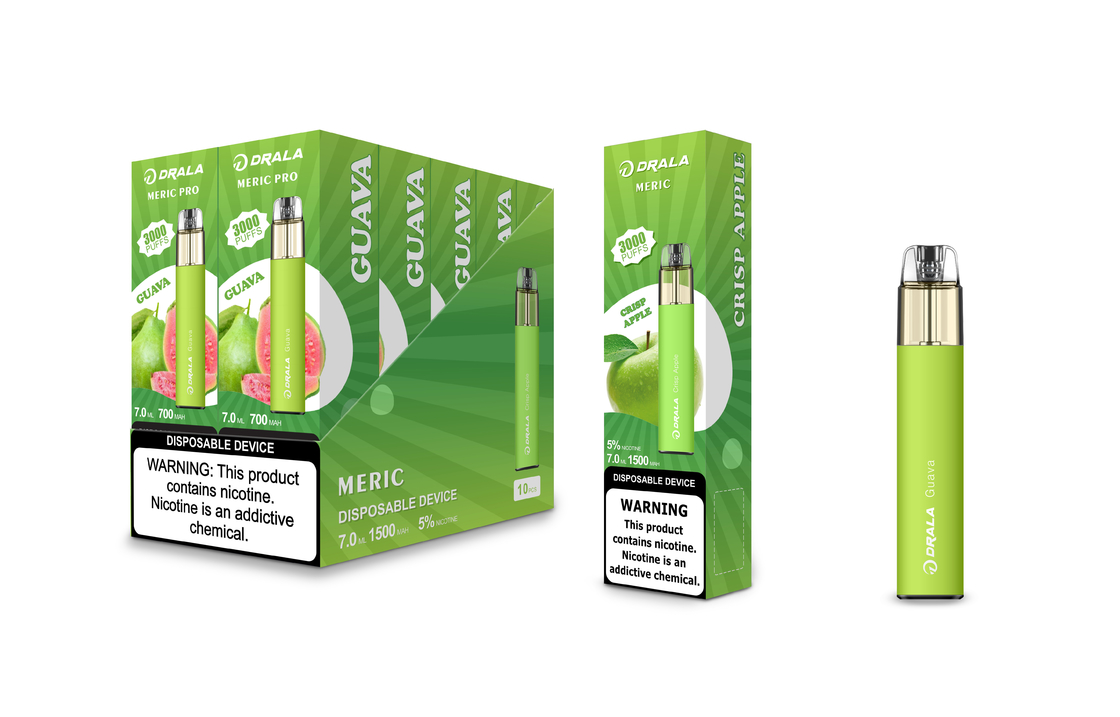 1200mAh E Liquid All In One Vape Device 300 Puffs Disposable Vapporizer