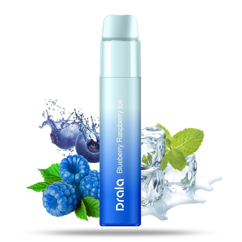 6ml 800mAh 3000 Puff Disposable Vape Blueberry Ice Puff Bars Raspberry