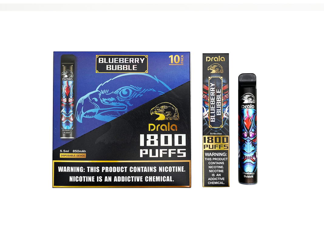 Blueberry Bubble 20mg Nic Cbd Vape Device For Australia Disposable Pod Logo Printing