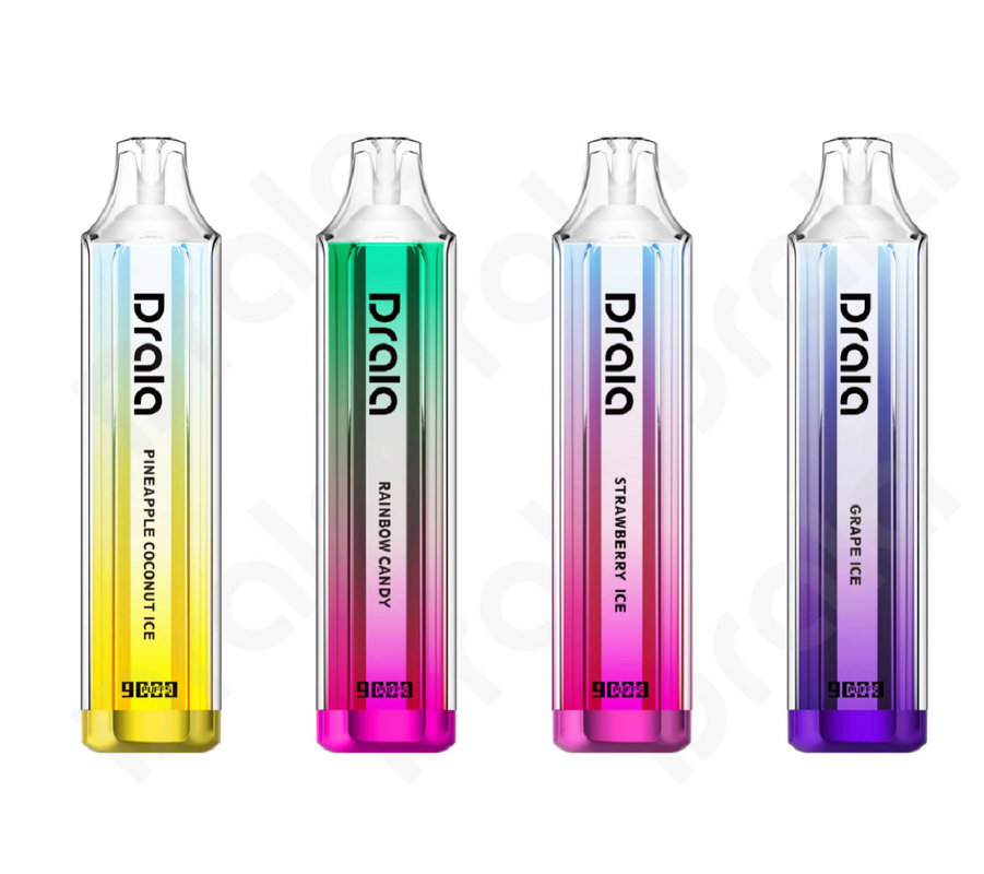 9000 Puffs Disposable Vape Pod 5% Nicotine Mesh Coil Rechargeable Battery